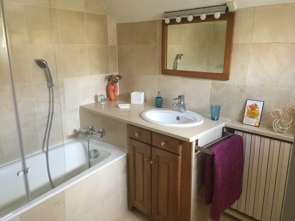 La Musardine en Vexin Omerville Habitación foto